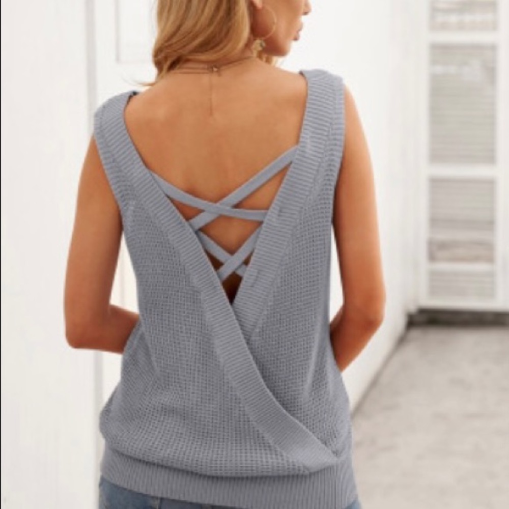 Knitted tank